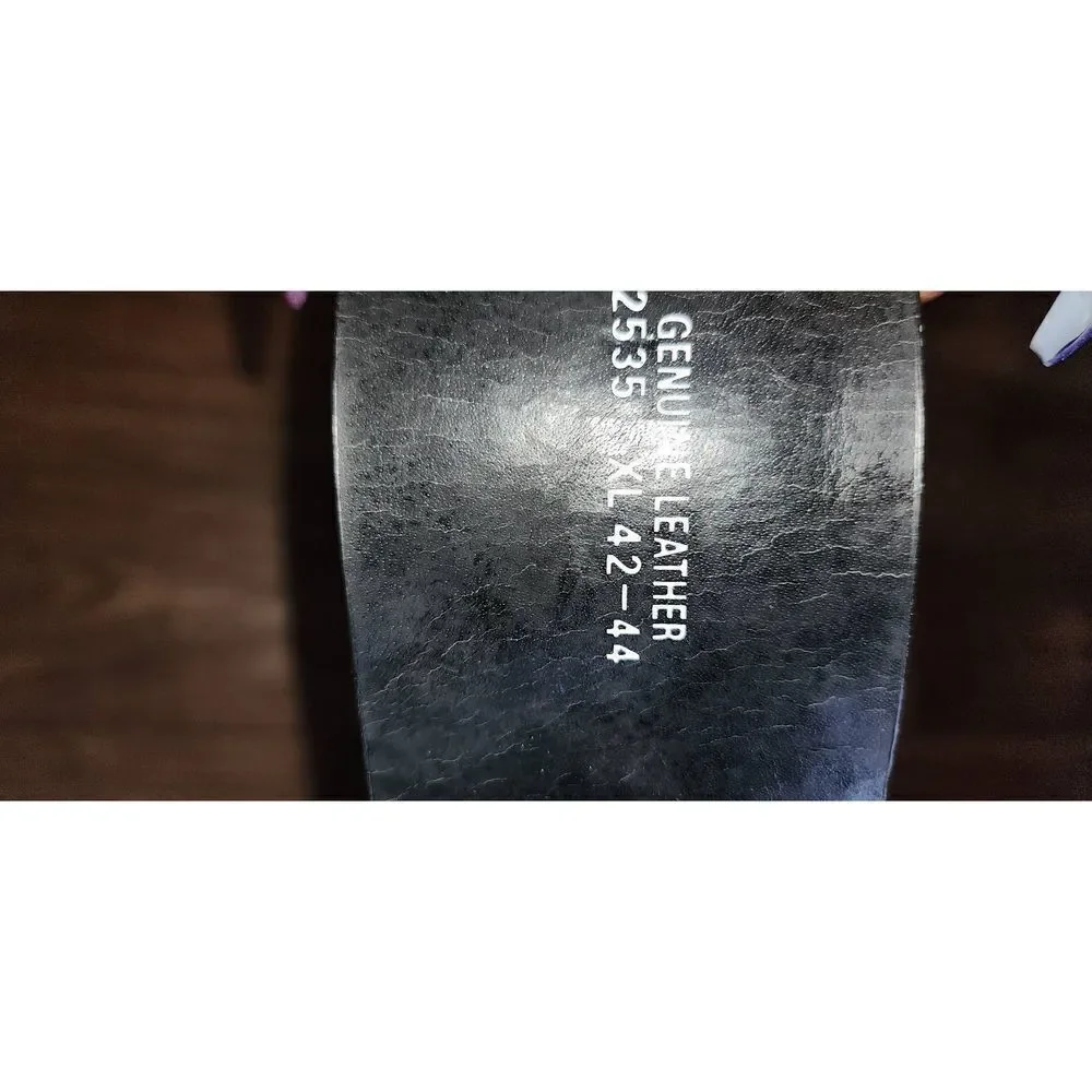 Wide Leather Belt